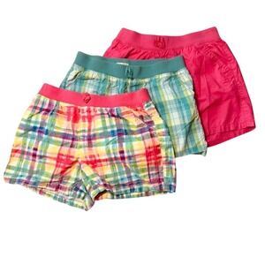 BUNDLE "3" 1989 place children's place shorts teen size 14 LOT with pockets pink
